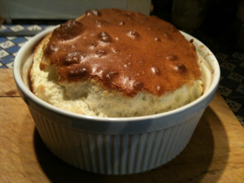 Soufflé au roquefort The Everyday French Chef