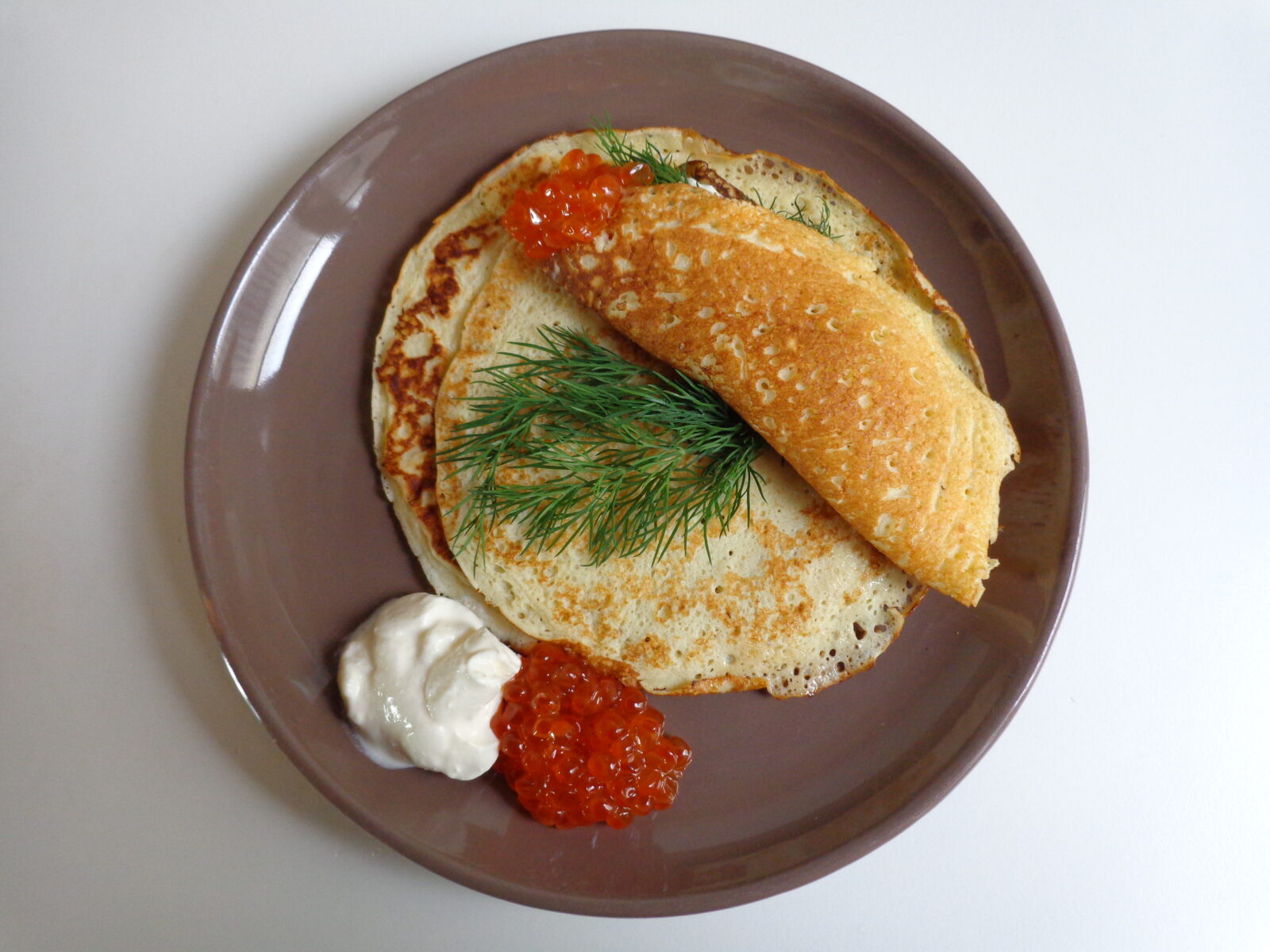 Blinis: easy recipe from One Day A Recipe