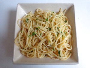 spaghetti garlic oil4