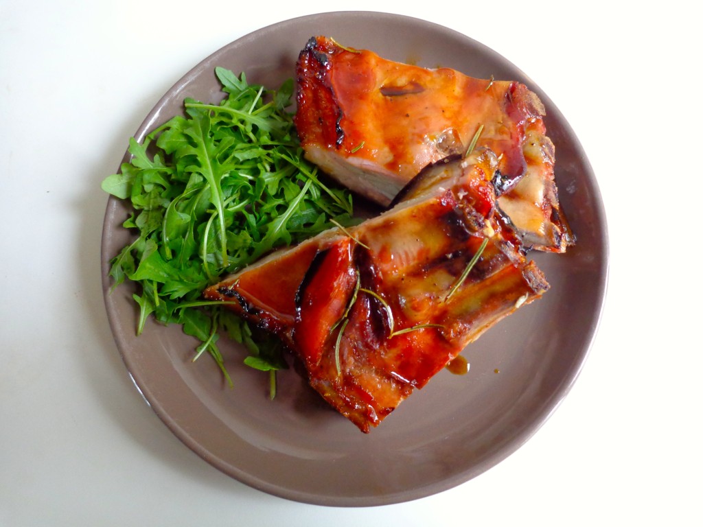 Travers de porc au miel The Everyday French Chef