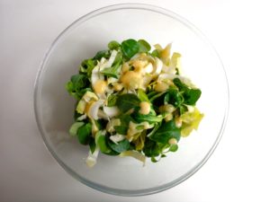 Salade aux endives printanière