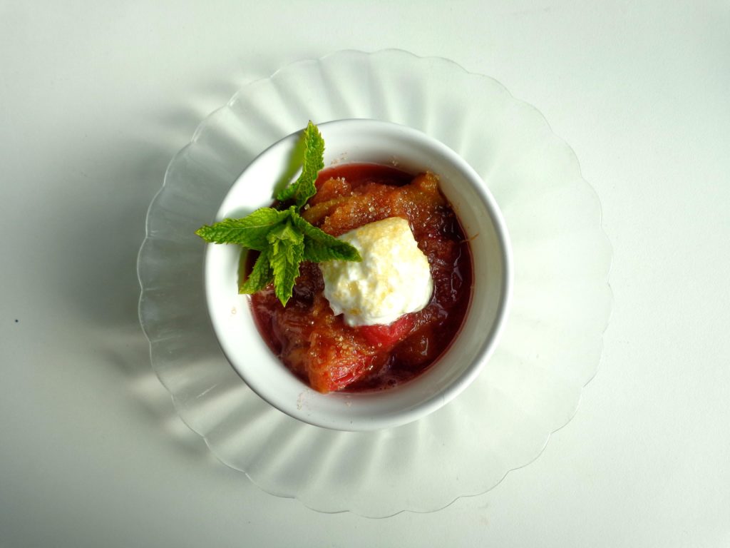 Compote de rhubarbe The Everyday French Chef