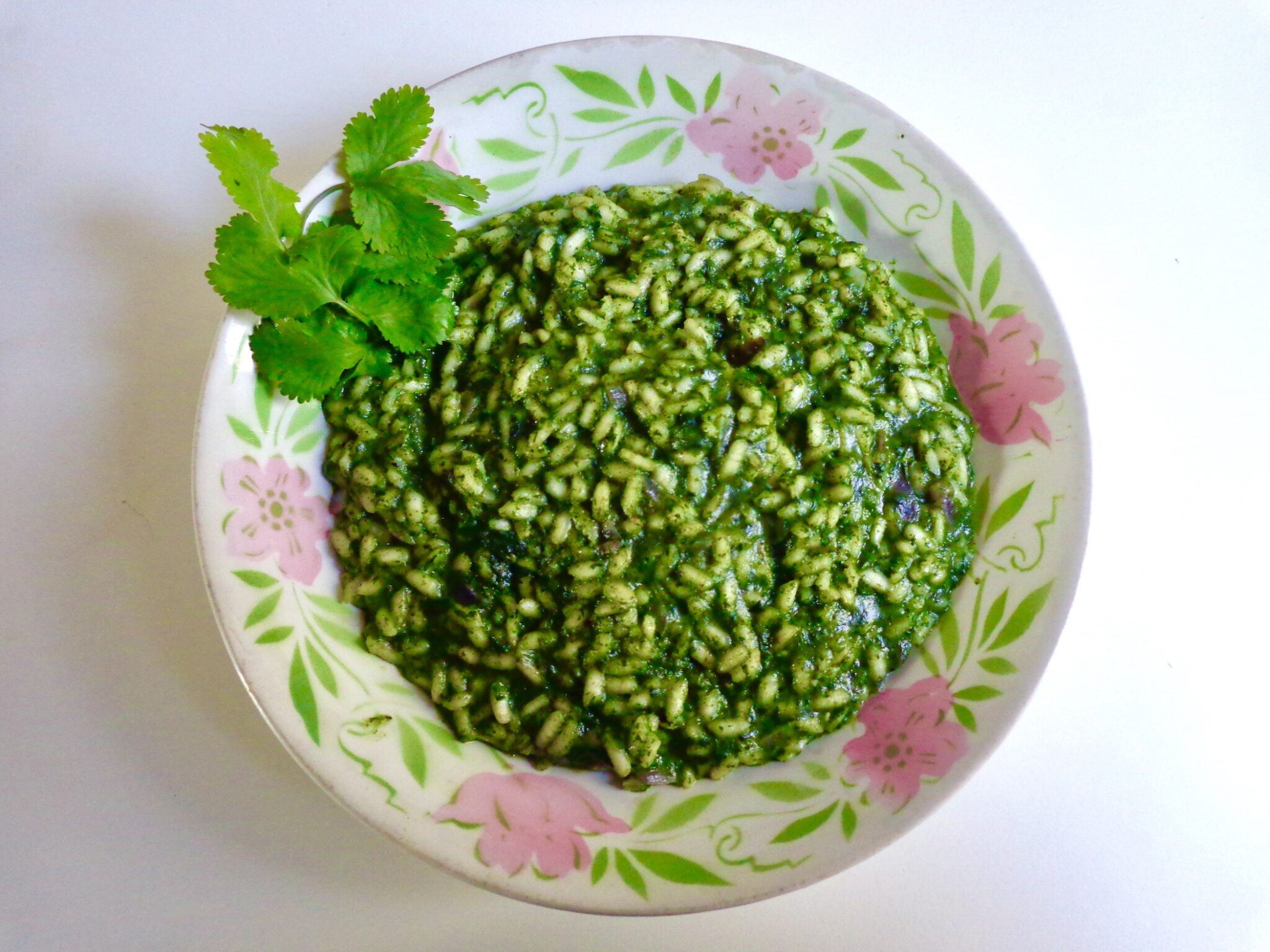 Risotto aux épinards The Everyday French Chef